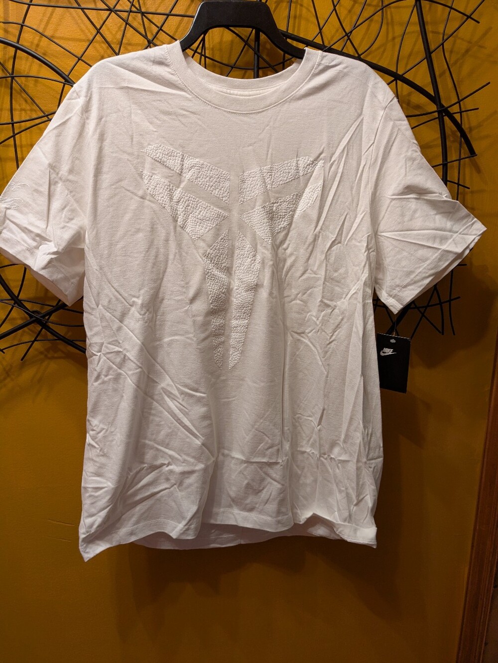 Nike Kobe Bryant Sheath Logo T-Shirt White Mamba NWT Mens XL